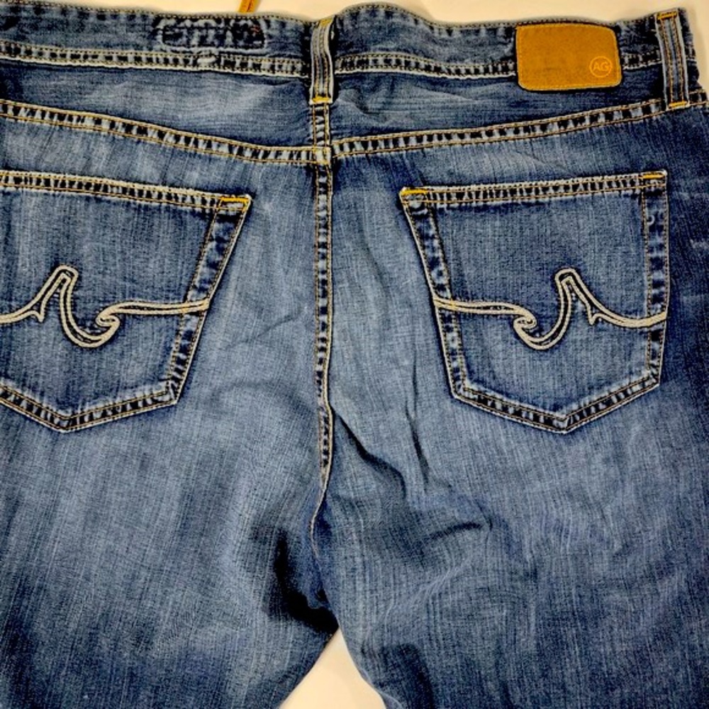 Adriano Goldschmied jeans men's denim blue the hero 36x34